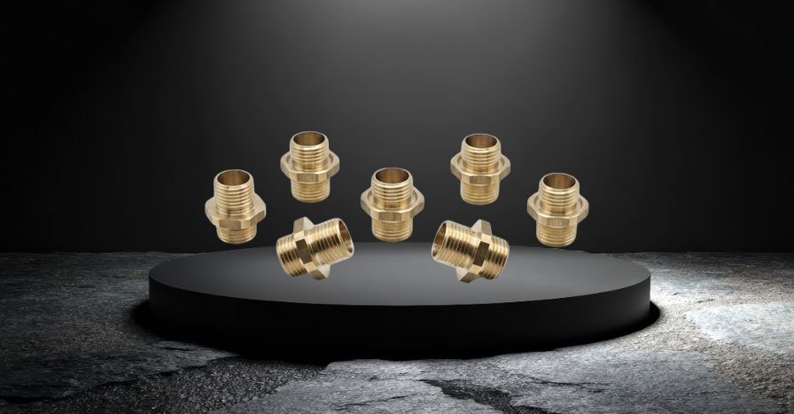 Brass Hex Nipple of Madhav Products
