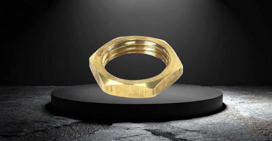 Brass Hex Locknut of Madhav Products